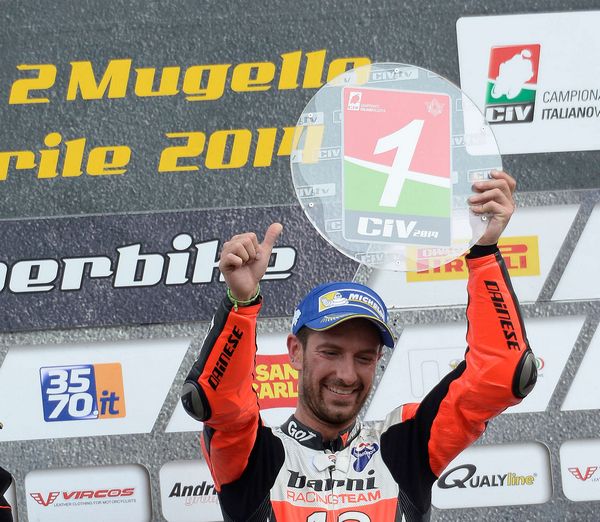  MICHELIN CIV 2014 - Arriva la vittoria nel secondo round della Superbike al Mugello