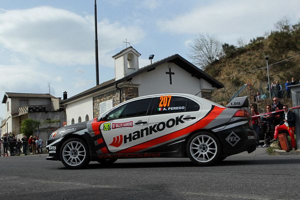 ERTS Hankook Competition Perego De Luis e la Mitsubishi al via della 98^“Targa Florio