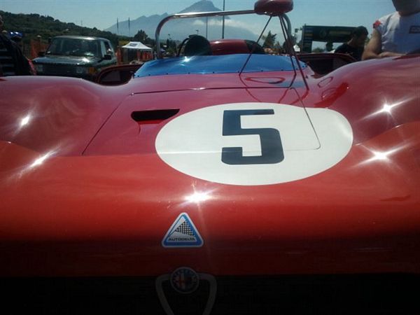 Targa Florio, Arrivo della Prima Tappa con Nino Vaccarella e l'Alfa Romeo 33