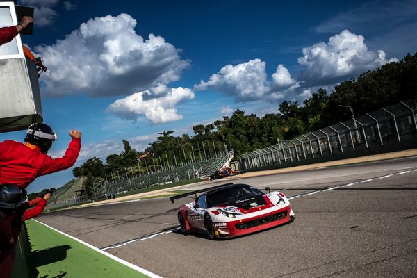 Andrea Piccini vince ad Imola nell'European Le Mans Series