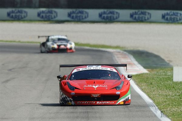 Lorenzo Cas e Raffaele Giammaria Ferrari 458