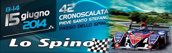 cronoscalata Lo Spino 2014 anche Bettarini con la Seat Nos Racing