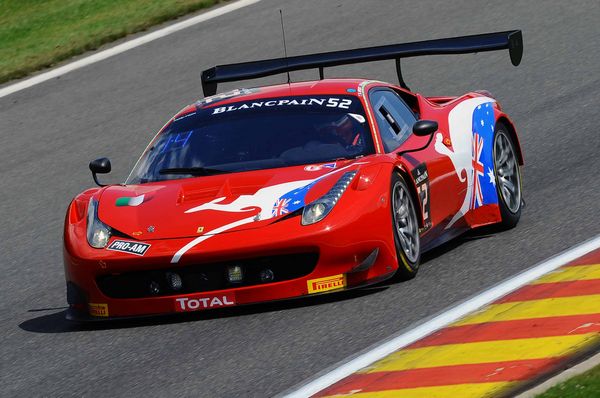 TERZO POSTO DI CLASSE NELLA PRO AM E OTTAVO ASSOLUTO PER ANDREA PICCINI SU FERRARI 458