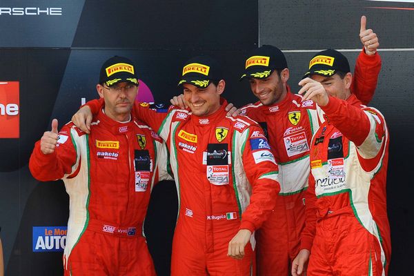 TERZO POSTO DI CLASSE NELLA PRO AM E OTTAVO ASSOLUTO PER ANDREA PICCINI SU FERRARI 458