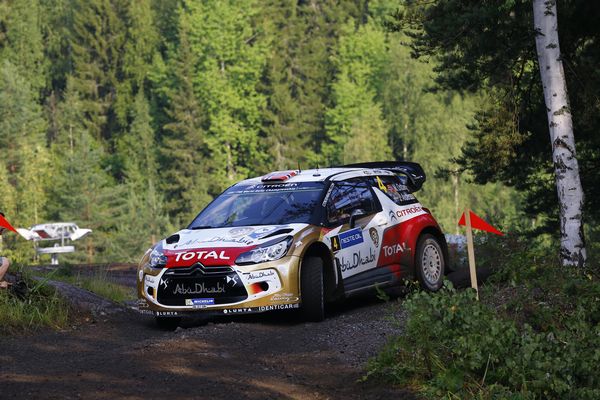 Citroën DS3 WRC terza con Kris Meeke e Paul Nagle - DAY 1 Rally di Finlandia