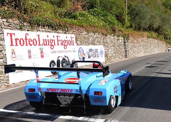 Bonucci esalta le auto storiche del Trofeo Luigi Fagioli
