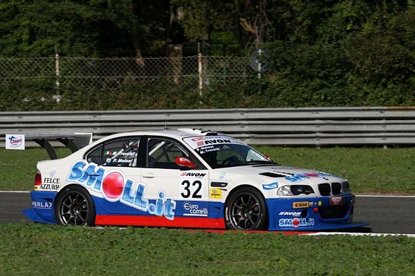 Turismo Endurance Piero Necchi ad Imola con  Walter Meloni sulla BMW M3 W&D