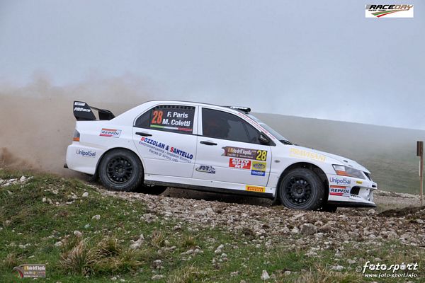 Pr Group a podio al Rally Porta del Gargano con Domenico Erbetta