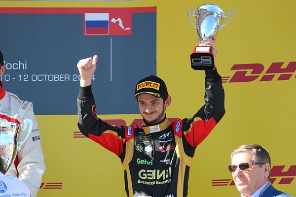 Alex Fontana sul podio nel debutto della GP3 in Russia
