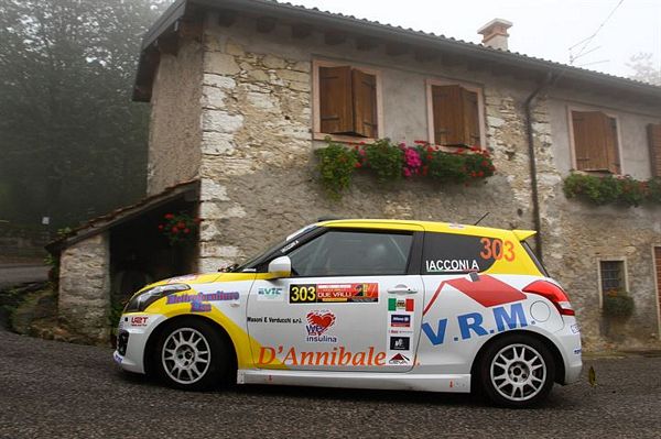 Il Due Valli del Trofeo R1 è di Andrea Iacconi, primo anche della Suzuki Rally Trophy