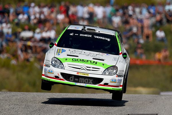 Tobia Cavallini Citroen Xsara WRC del Team D-Max Racing