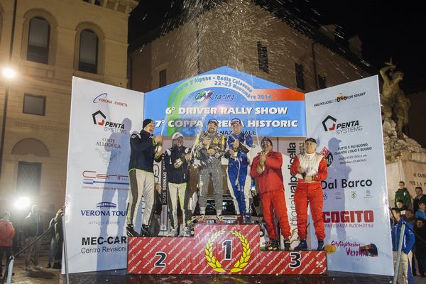 Campedelli-Fava su Skoda Fabia Super 2000 vincono il Driver Rally Show 