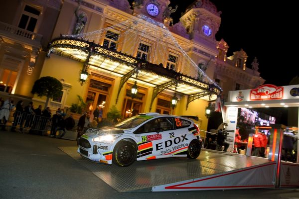 Oliver Burri si ferma dopo 10 prove speciali al Rally di Montecarlo