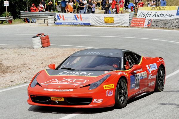 La Ferrari 458 per la prima volta al Master Drivers in Umbria