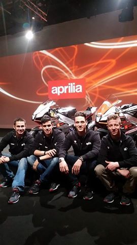 Presentazione ufficiale Aprilia Racing 2015_SKY Milano 