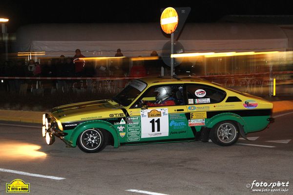 Eros Finotti Opel Kadett Rally Storico Citt di Adria