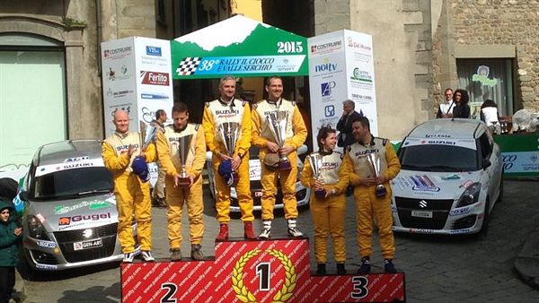 Suzuki Rally Trophy, al Rally del Ciocco è Claudio Gubertini a svettare