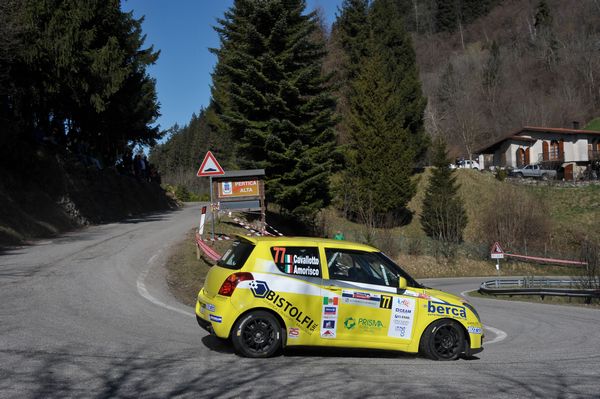 Paolo Amorisco e Alessandra Cavallotto vincono  la 1000 Miglia della Suzuki Rally Cup