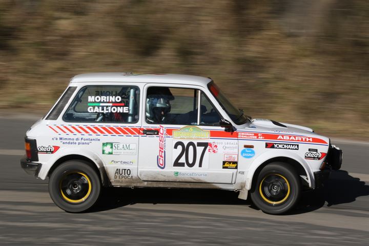 20 Autobianchi A112 Abarth al Trofeo Rally Campagnolo