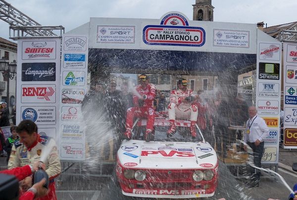 "Pedro" ed Emanuele Baldaccini vincono il Rally Storico Campagnolo