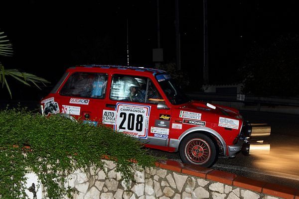 Trofeo A112 Abarth il Campagnolo a Franco Beccherle ed Emanuele Dal Bosco 