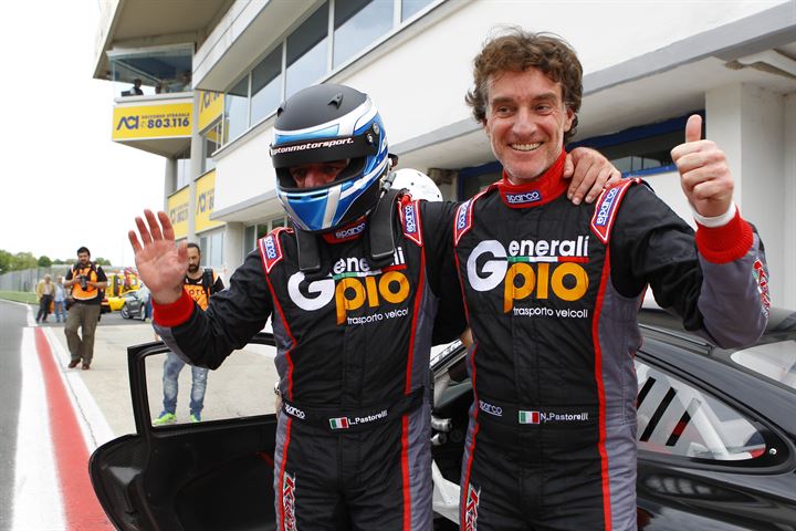 Luca e Nicola Pastorelli su Porsche GT3 R