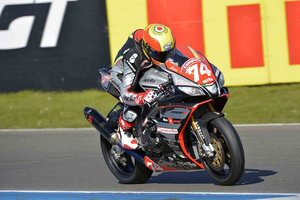 ll Team Aprilia "Nuova M2 Racing" ad Imola per la prima tappa italiana del mondiale Superbike
