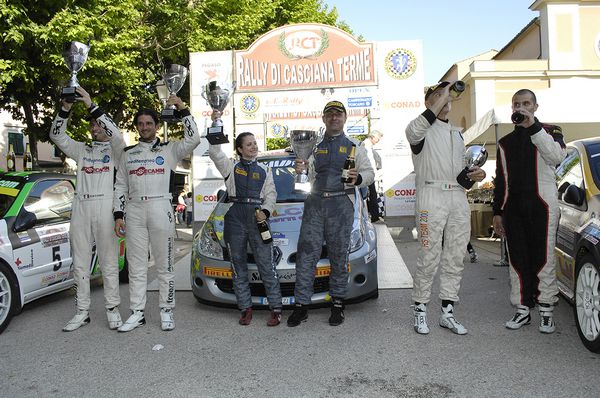 Michele Rovatti e Valentina Catone vincono il Rally di Casciana Terme