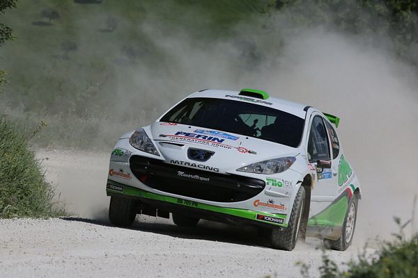 Bis sardo di Trentin - De Marco su Peugeot nel Trofeo Rally Terra