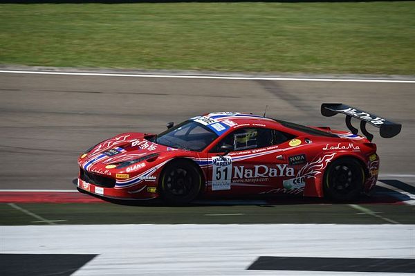 Lathouras-Rugolo (Ferrari 458 Italia) strappano il miglior tempo nella 1^ sessione di prove libere