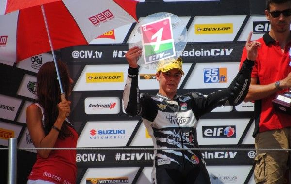 Fabio Di Giannantonio ancora leader in Moto3 ad Imola