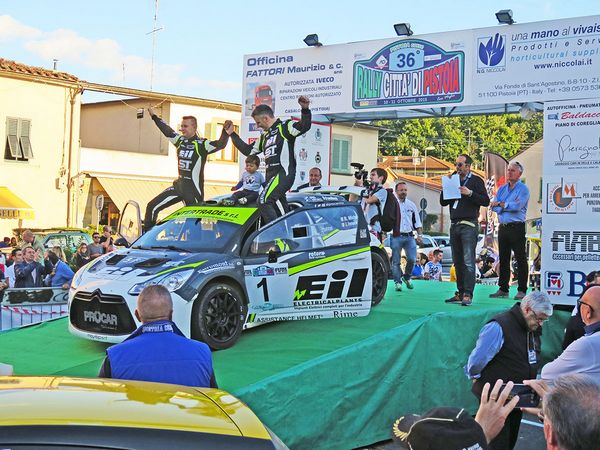 Rally Città di Pistoia Rudy Michelini vince titolo e gara