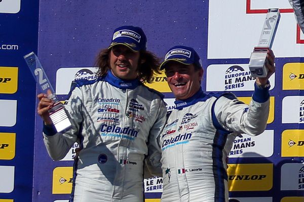 Villorba Corse con la Ligier JS P3 e Lacorte-Sernagiotto in ELMS 