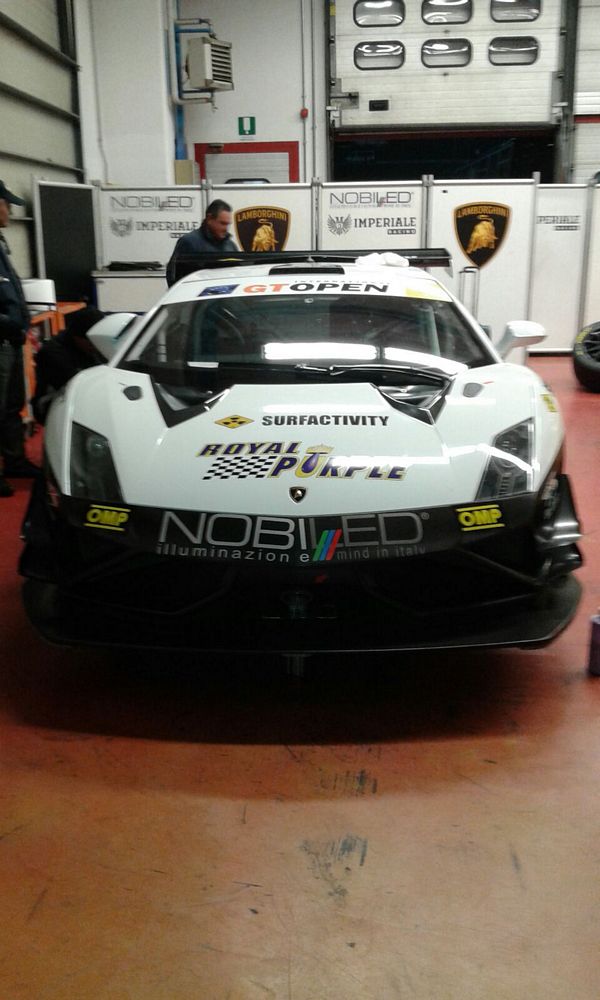 Team Cars Engineering su Lamborghini Gallardo GT3 al Mugello