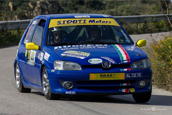 Matteo Gagliano e Giuseppe Barbera Talbot Samba Rallye SGB Tindari Rally
