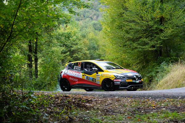 Luca Panzani Renault Clio R3 T Gima Autosport Rally Valli Genovesi