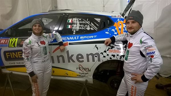 Nicola Novagio e Rachele Somaschini Renault New Clio R3