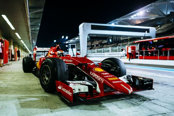 Formula 1  Ferrari Test di Abu Dhabi 