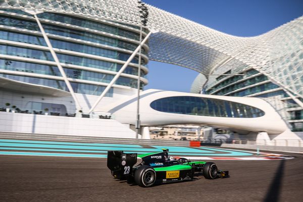 Alex Fontana la sorpresa dei test GP2 negli Emirati