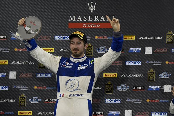 Romain Monti vince il Maserati Trofeo World Series 2015 