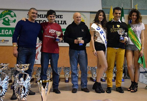 Slalom Automobilistico Uisp premiazione del 1&deg; Trofeo Nazionale NOS