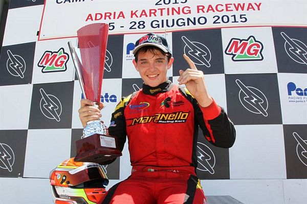 Nel Campionato Italiano ACI Karting anche Maranello Kart con Tommaso Mosca