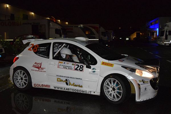 Alessandra Brena in evidenza al Franciacorta Rally Show