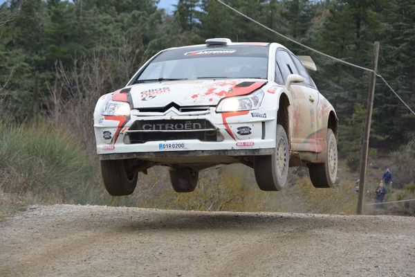 Federico della Casa su Citroen C4 WRC vince in Valtiberina