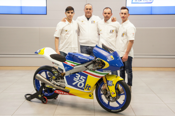 Il 3570 Team Italia si presenta per il Mondiale Moto3 2016