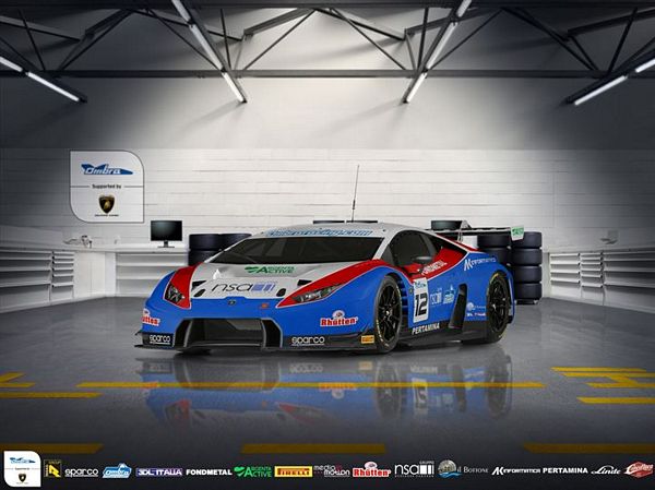 Frassineti-Gattuso con  Ombra Racing nel Campionato GT