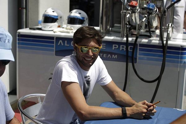 Andrea Roda con la Ligier JSP3 Eurointernational nel ELMS