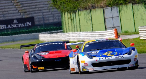 Cordoni vince Blancpain GT Sport Club a Misano