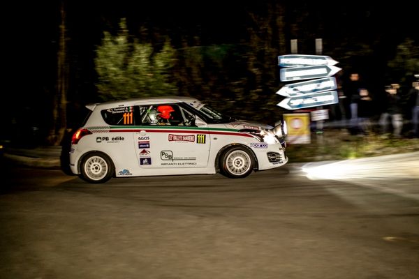 Scuderia Leonessa  2. al del Rallye Sanremo con Gianluca Saresera 