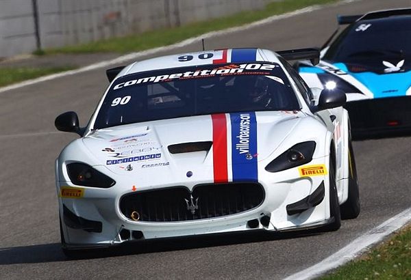 Giorgio Sernagiotto  e Luca Anselmi a Monza per l'Europeo GT4